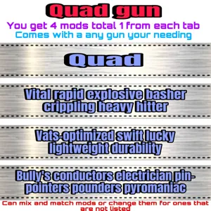 quad gun mods