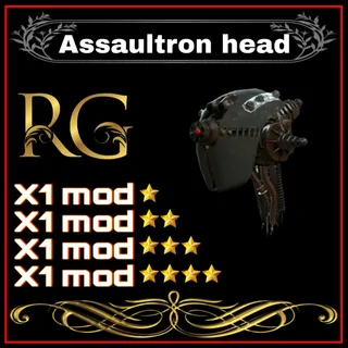 assaultron head set-up