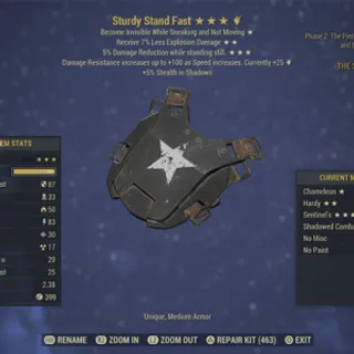 sturdy stand fast