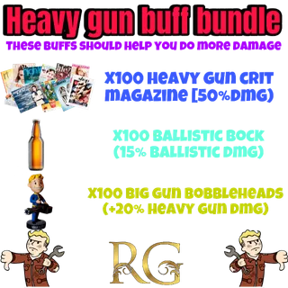 heavy gun buff bundle