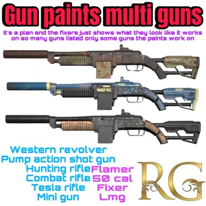 gun skins/paints plans