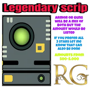 legendary script 4,560