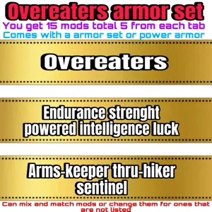 Overeaters armor set