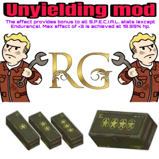 x5 unyielding mods