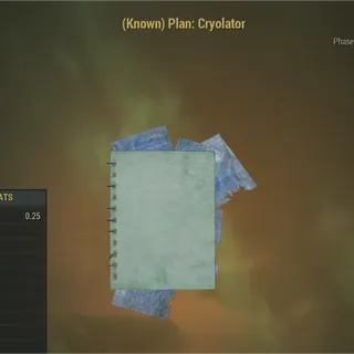 cryolator plan