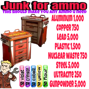 junk for ammo