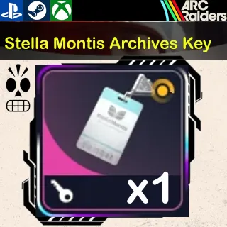 ARC RAIDERS /x1 Stella Montis Archives Key