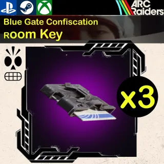 ARC RAIDERS /x3 Blue Gate Confiscation Room Key