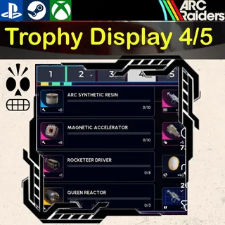 ARC Raiders|trophy display|dominant dangers (4/5)