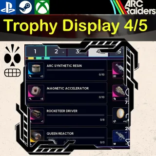 ARC Raiders|trophy display|dominant dangers (4/5)