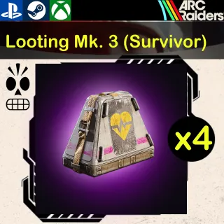 ARC Raiders|4x Looting Mk. 3 (Survivor)|item