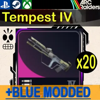 Arc Raiders|20x Tempest IV Full Attachments Blue Moded