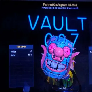 Glowing Corn Cob Mask