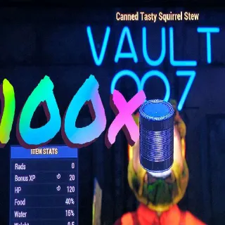 Canned Squirrel Stew 100