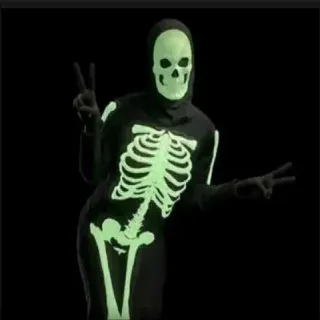 Glowing Skeleton Set X5