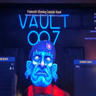 Glowing Captain Mask