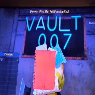 Half Full Pumpkin Rack