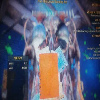 Plan | Alien Corpse Operati Bed