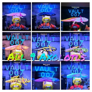 Axolotls All 9 So Far