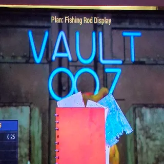 Fishing Rod Display Plan