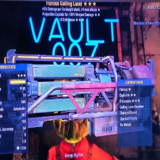 Furious Exp GatlingLaser