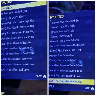 Alien EventPlansSet(Old)