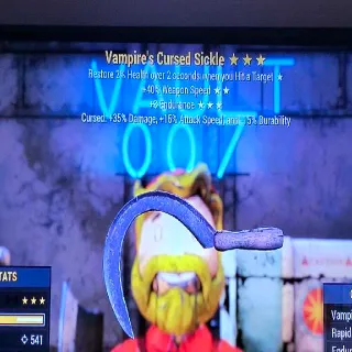 Cursed Sickle