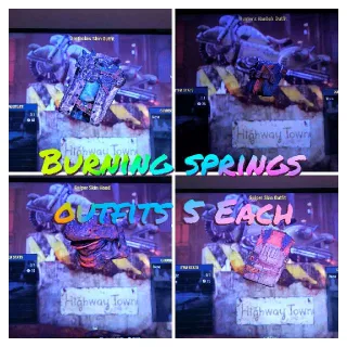 Burning Springs Outfits