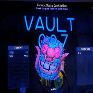 Glowing Corn Cob Mask