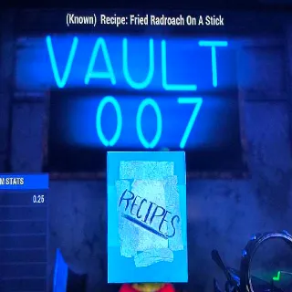 Fried Radroach On AStick