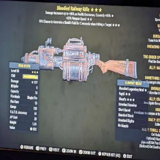 Weapon | Bloodied Ffr Railway