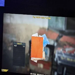 Turkey Trail Sign Plan