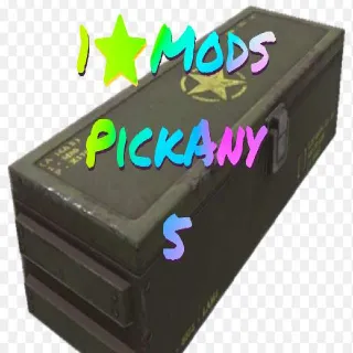 1⭐Mods Pick Any 5