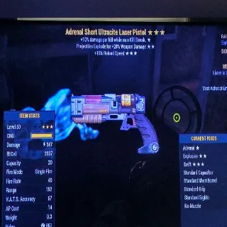 Adrenal Exp Reload Laser