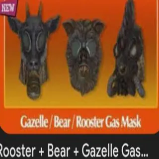 Gazelle BearRooster Mask