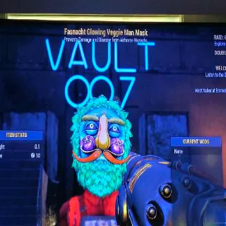 Glowing Veggie man Mask