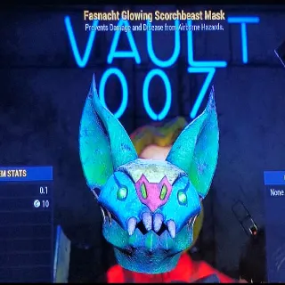 Glowing Scorchbeast Mask