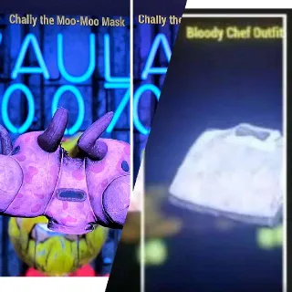 Bloody Chef Outfit/Chally Outfit Set