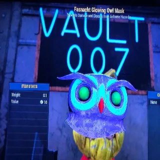 Glowing Owl Mask