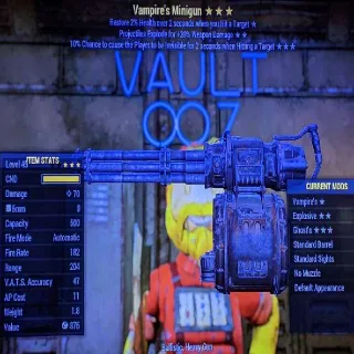 Vampire Exp GhostMiniGun