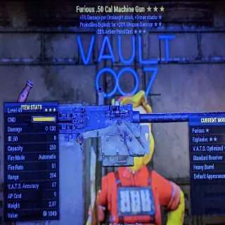 Furious Exp 25vats 50cal
