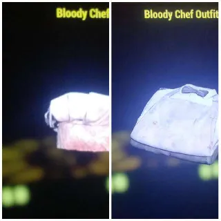 Apparel | Bloody chef Outfit/hat