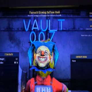 Glowing Buffon Mask