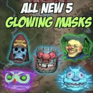 Glowing Masks 5x