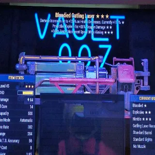 Bloody Exp Gat Laser