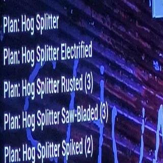 Hog Splitter Plans All 5