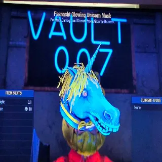 Glowing Unicorn Mask