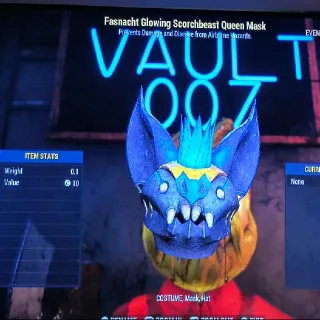 Glowing SBQ Mask