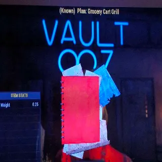 Grocery Cart Grill Plan