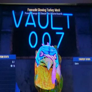 Glowing Turkey Mask